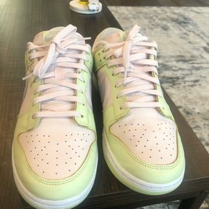 Nike W Dunk Low DD1503-600 Mens 8.5 Women 10. Genuine Nike. Used shoe worn twice